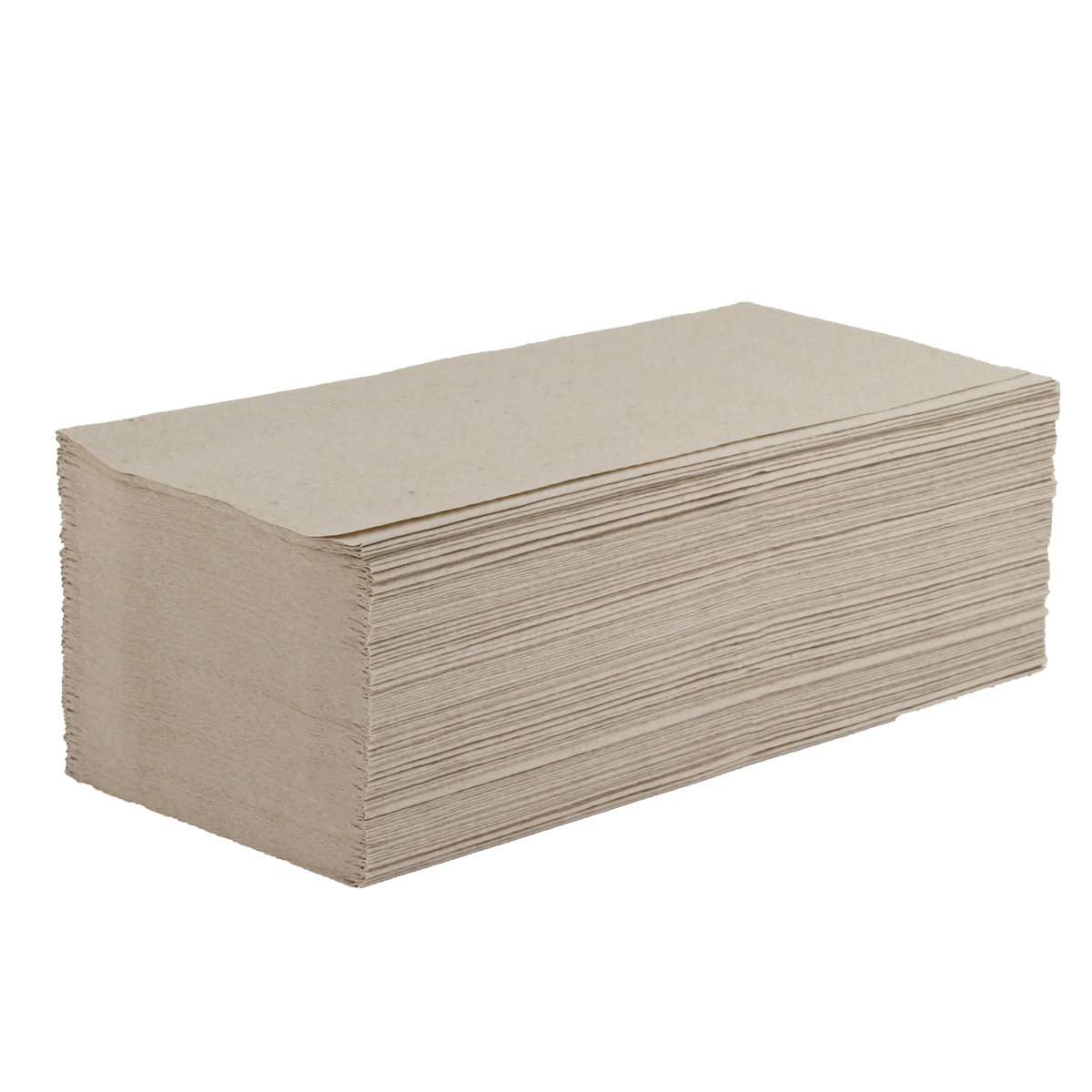 Falthandtücher, V-Falz, 25 x 23cm, 1-lagig, 5000 Blatt, RC, Natur