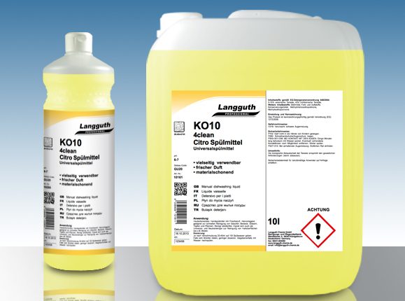 Handspülmittel 4clean Citro KO10