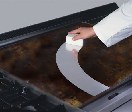 Cleaning Block Griddle, Reinigungsstein für Grillplatten