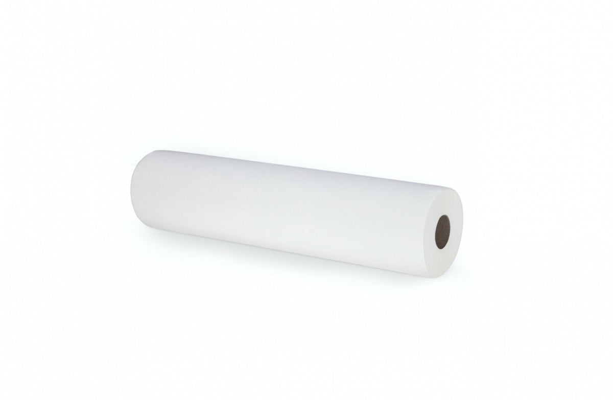 Ärzterollen, Medizinrollen, 2-lagig, 50m, 9 Rollen, Zellstoff, Hochweiß, 50 cm x 59 cm