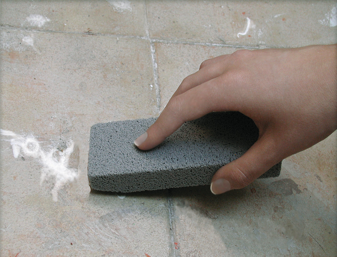 Cleaning Block, Reinigungs-Stick, grauer Bimsstein