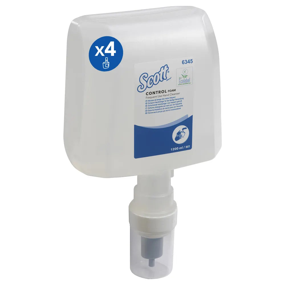 Scott Control Schaumseife, transparent 4 x 1,2 Ltr.