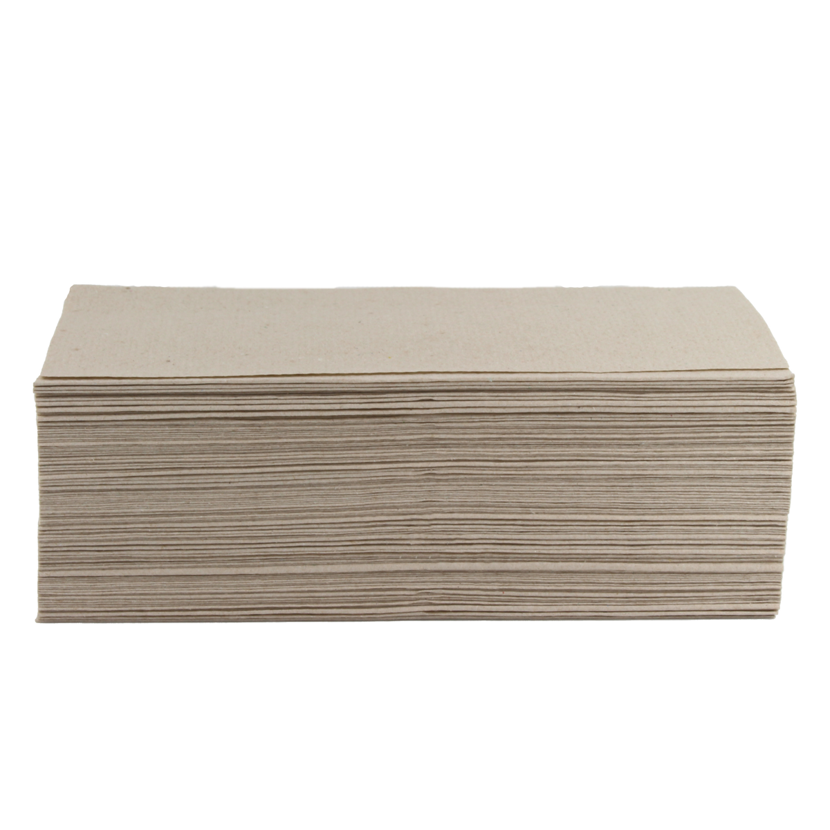 Falthandtücher, V-Falz, 25 x 23cm, 1-lagig, 5000 Blatt, RC, Natur