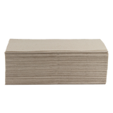 Falthandtücher, V-Falz, 25 x 23cm, 1-lagig, 5000 Blatt, RC, Natur