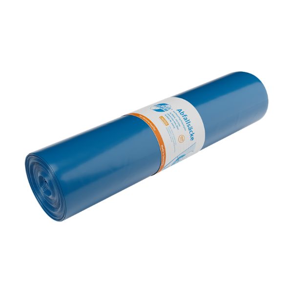 Deiss Premium Plus Abfallsack 120 Liter, blau Typ 60 "der Meistverkaufte"