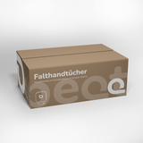 Falthandtücher, V-Falz, 25 x 23cm, 2-lagig, 3200 Blatt, hochweiß