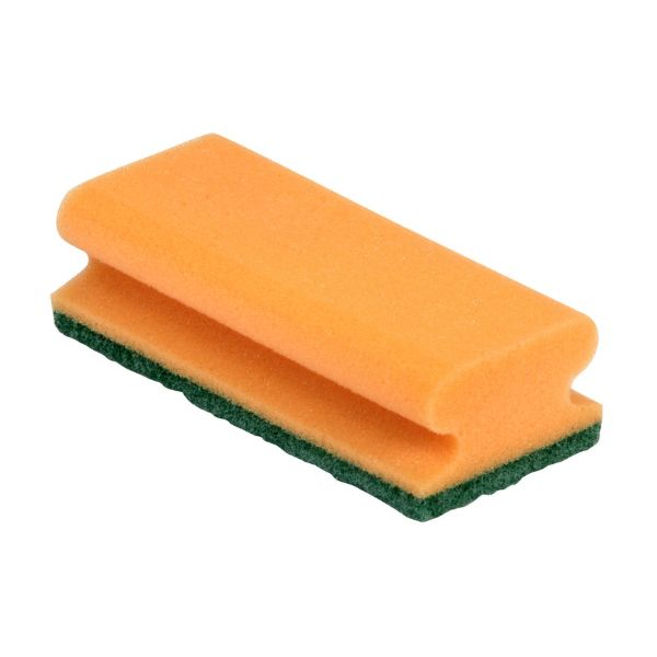 Sito Padschwamm Vlies, orange / grün, 10 Stück